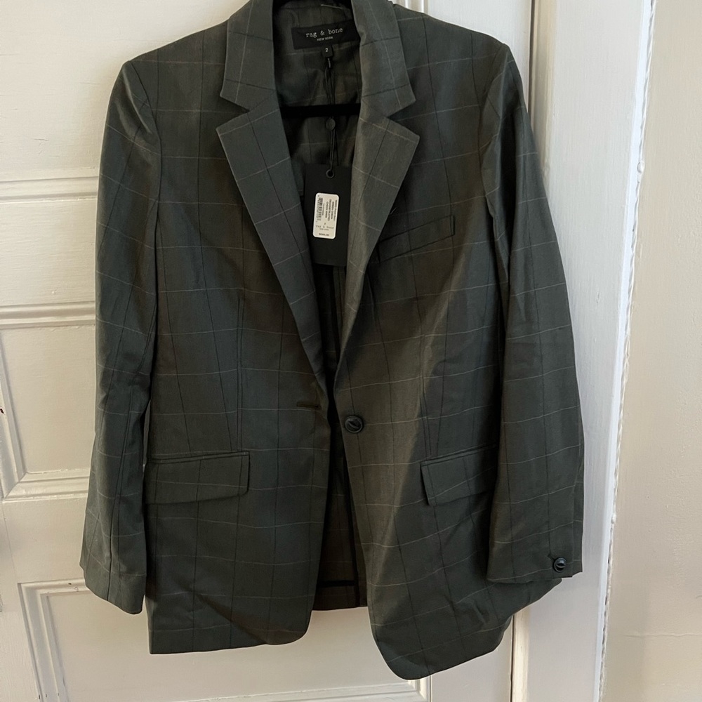 NWT rag & bone oversized boyfriend blazer